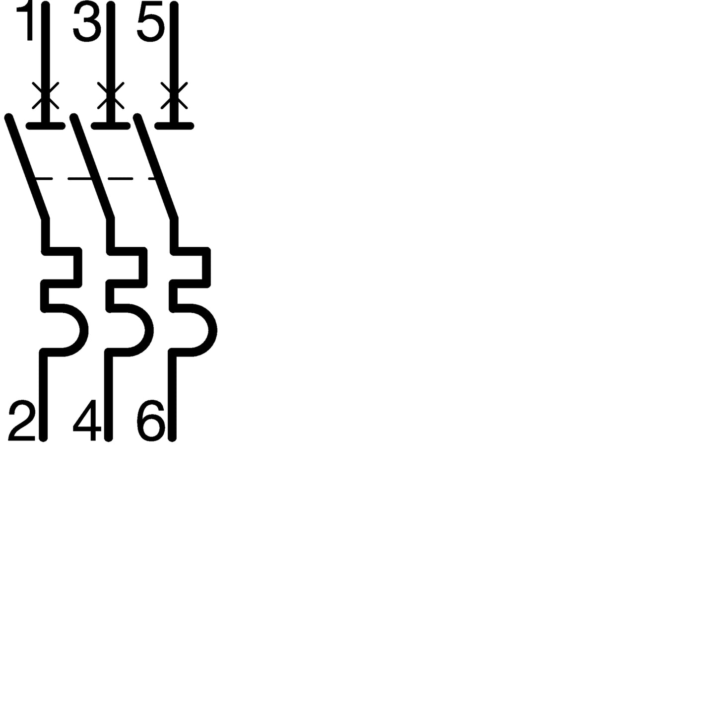 Disjuntor 3P 20A C 6/10kA 3 Módulos