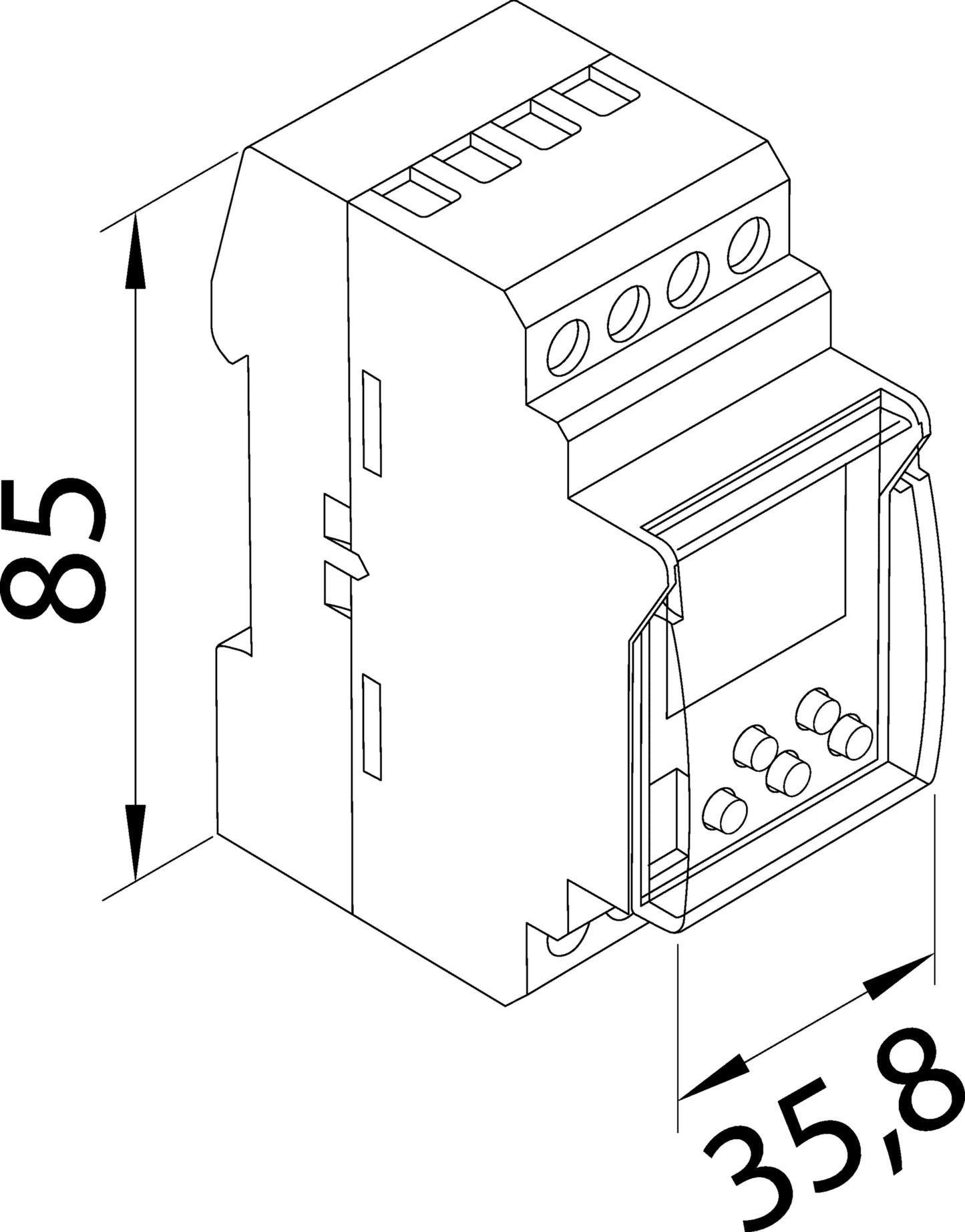 Programador Horário Semanal 1 Canal