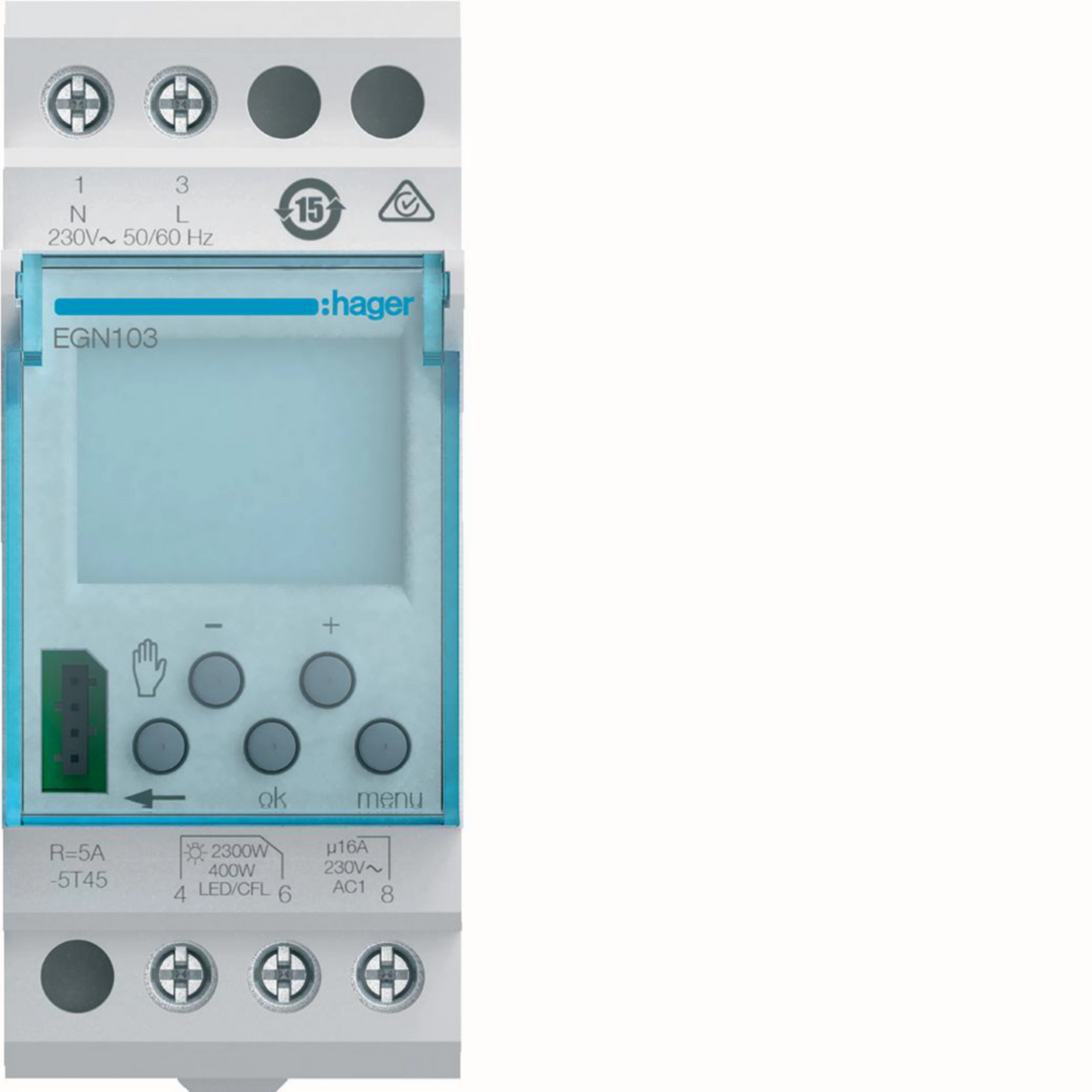 Programador Horário Semanal 1 Canal