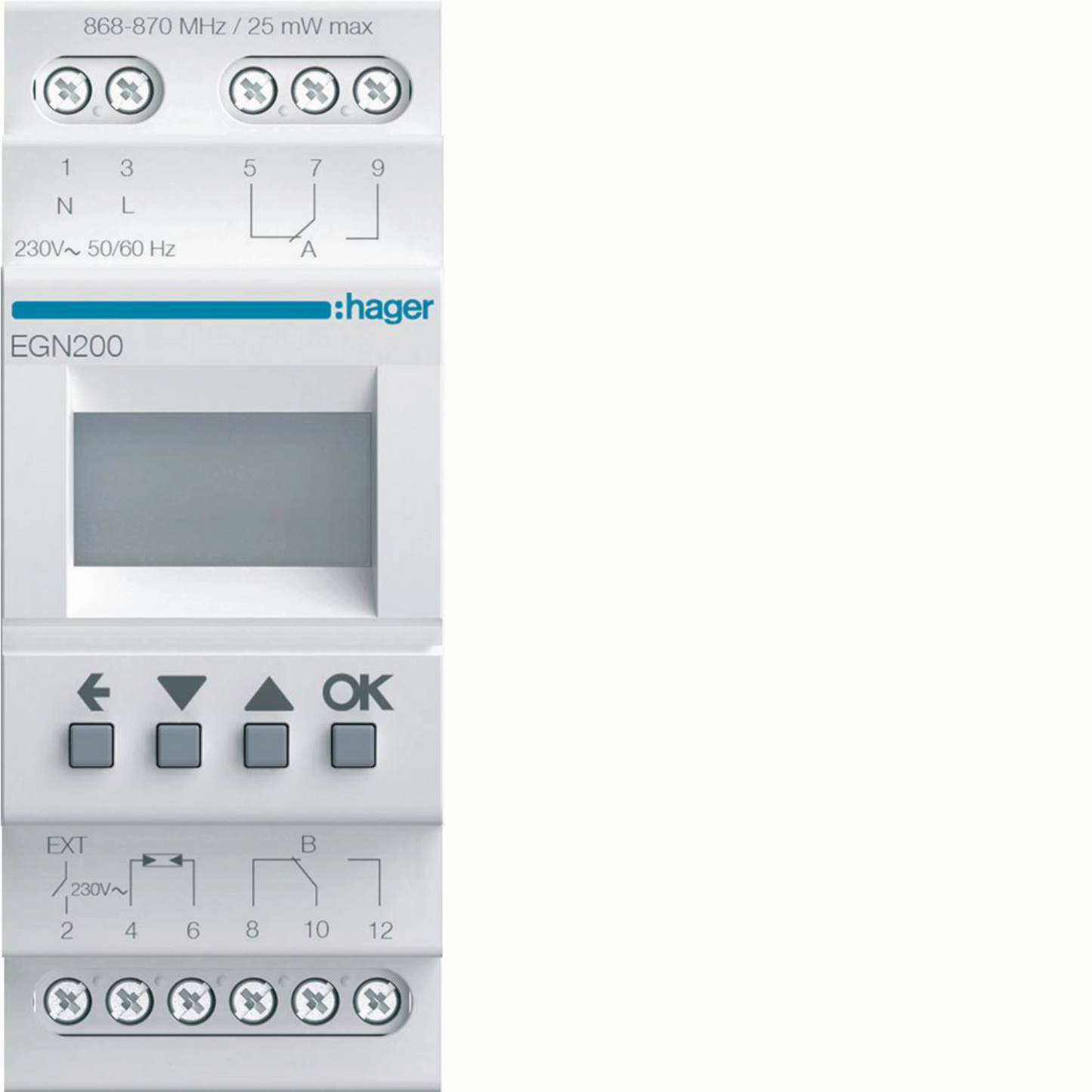 Programador Horário Multifunções 2 Canais c/Bluetooth