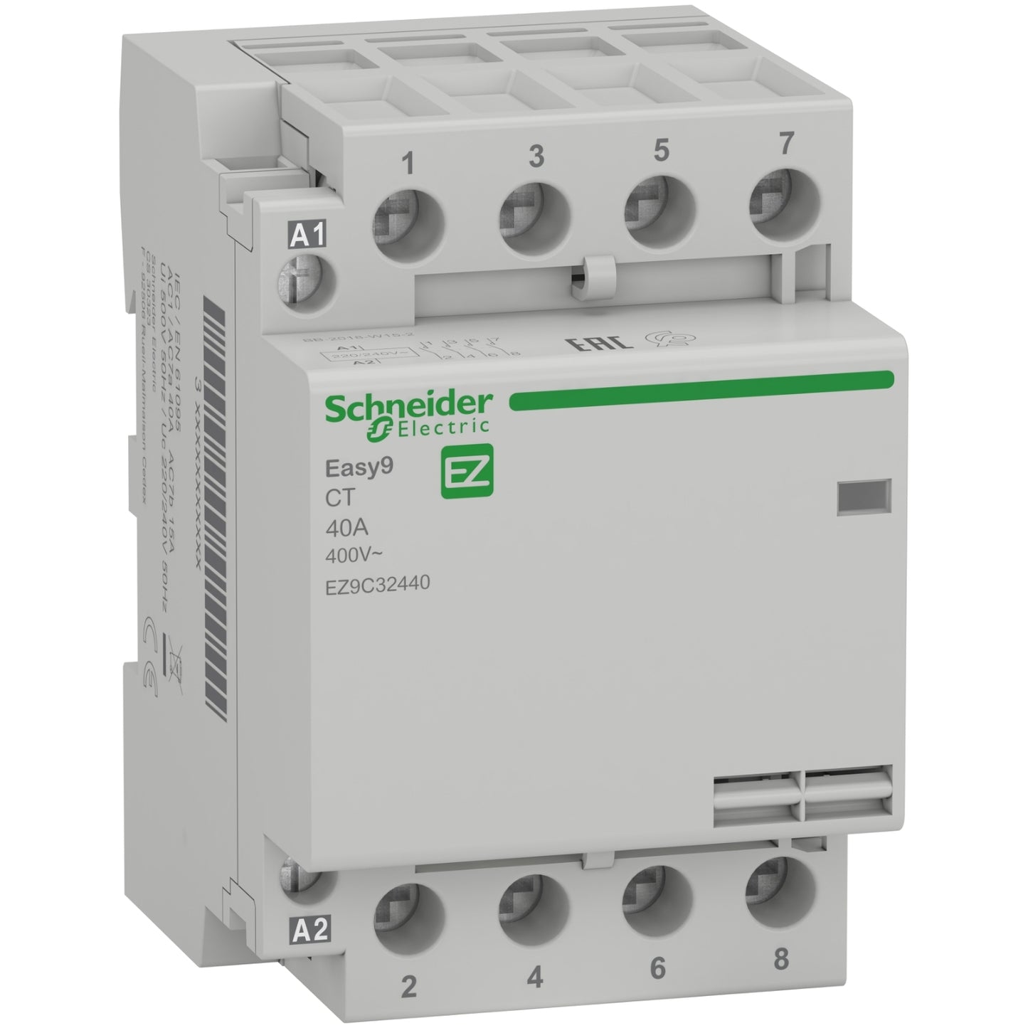 Contactor Modular 4P 40A 4NA 230VAC Easy9