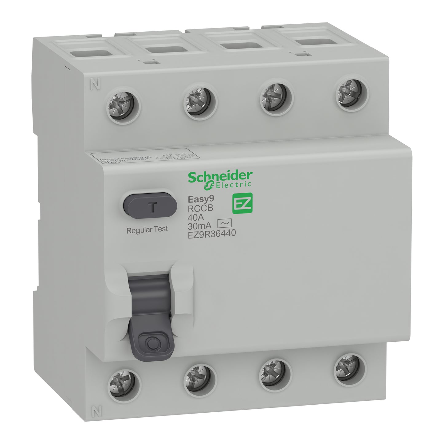 Interruptor Diferencial 4P 40A 30mA Tipo AC 230V Easy9