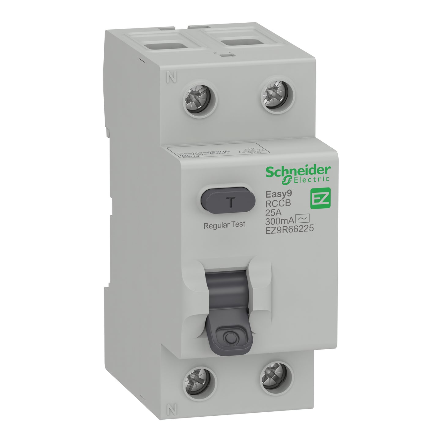 Interruptor Diferencial 2P 25A 300mA Tipo AC 230V Easy9