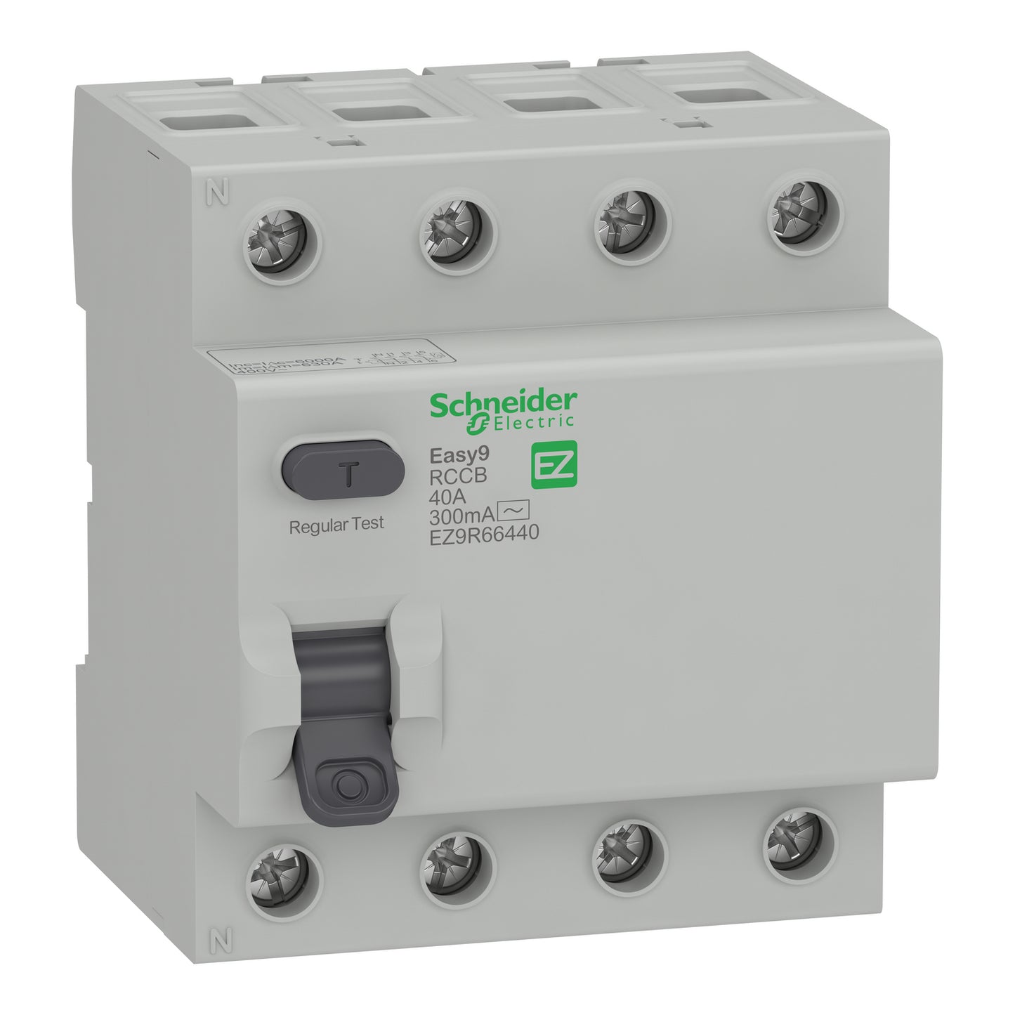 Interruptor Diferencial 4P 40A 300mA Tipo AC 230V Easy9
