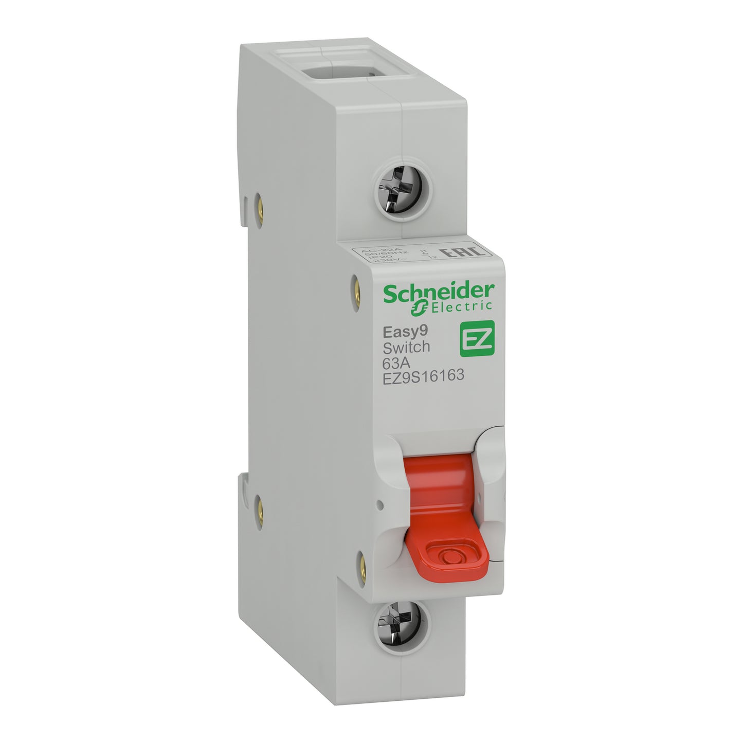 Interruptor Modular 1P 63A 230V Easy9