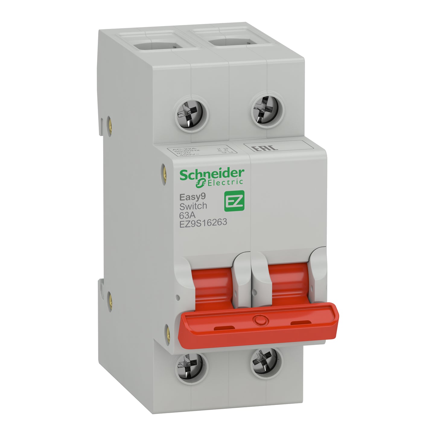 Interruptor Modular 2P 63A 400V Easy9