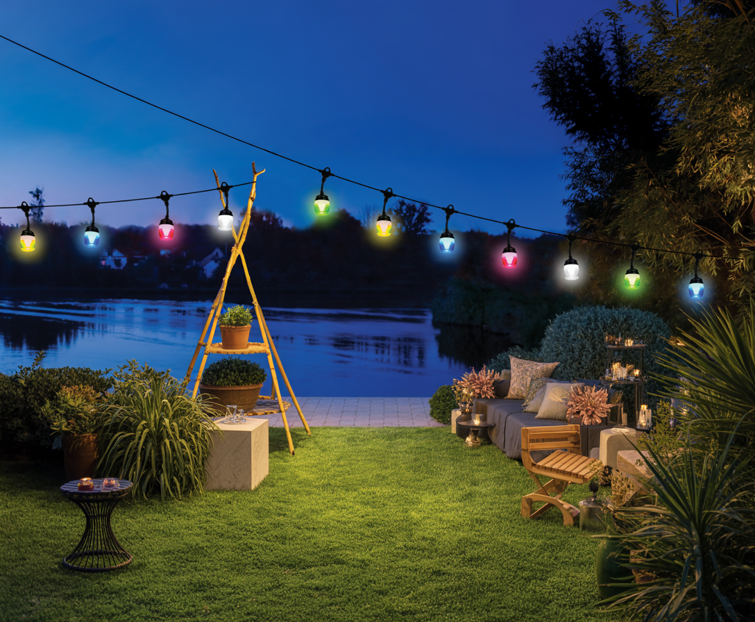 Kit Grinalda Paradise c/ 24 LEDs 18m RGB 220V/24V