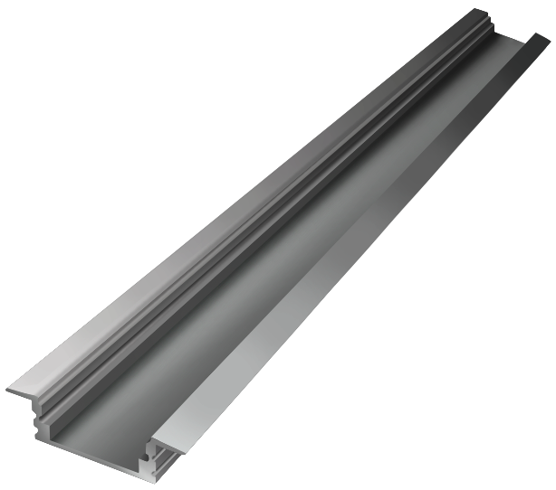 Perfil de 2 Metros IN001 p/ Fitas de LED