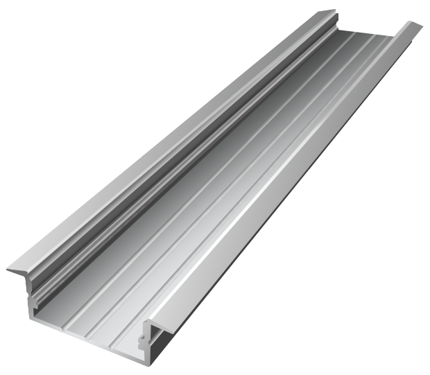 Perfil de 2 Metros IN003 p/ Fitas de LED