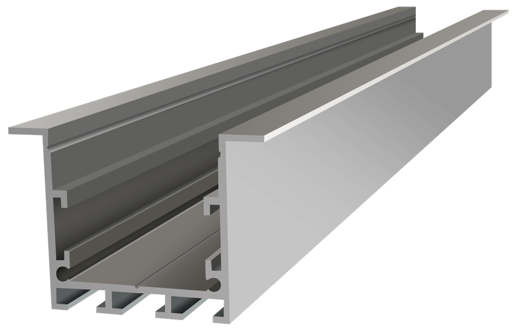 Perfil de 2 Metros IN005 p/ Fitas de LED