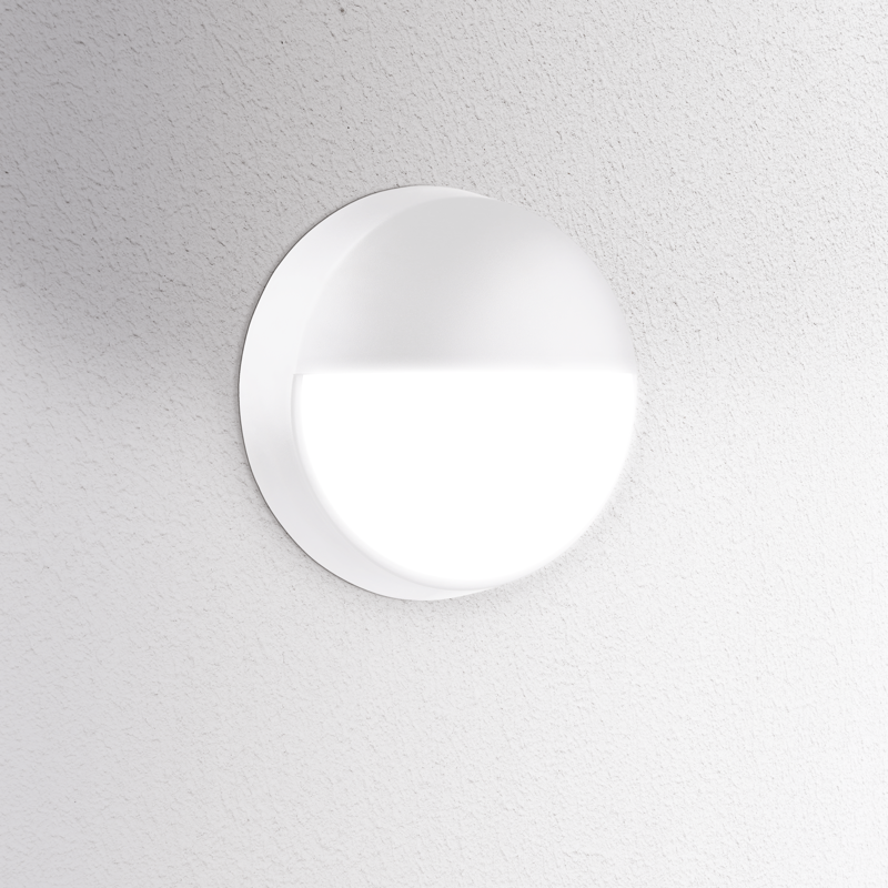 Plafonier Oasi Semi-Redondo Branco 14W 1550LM & CCT ajustável