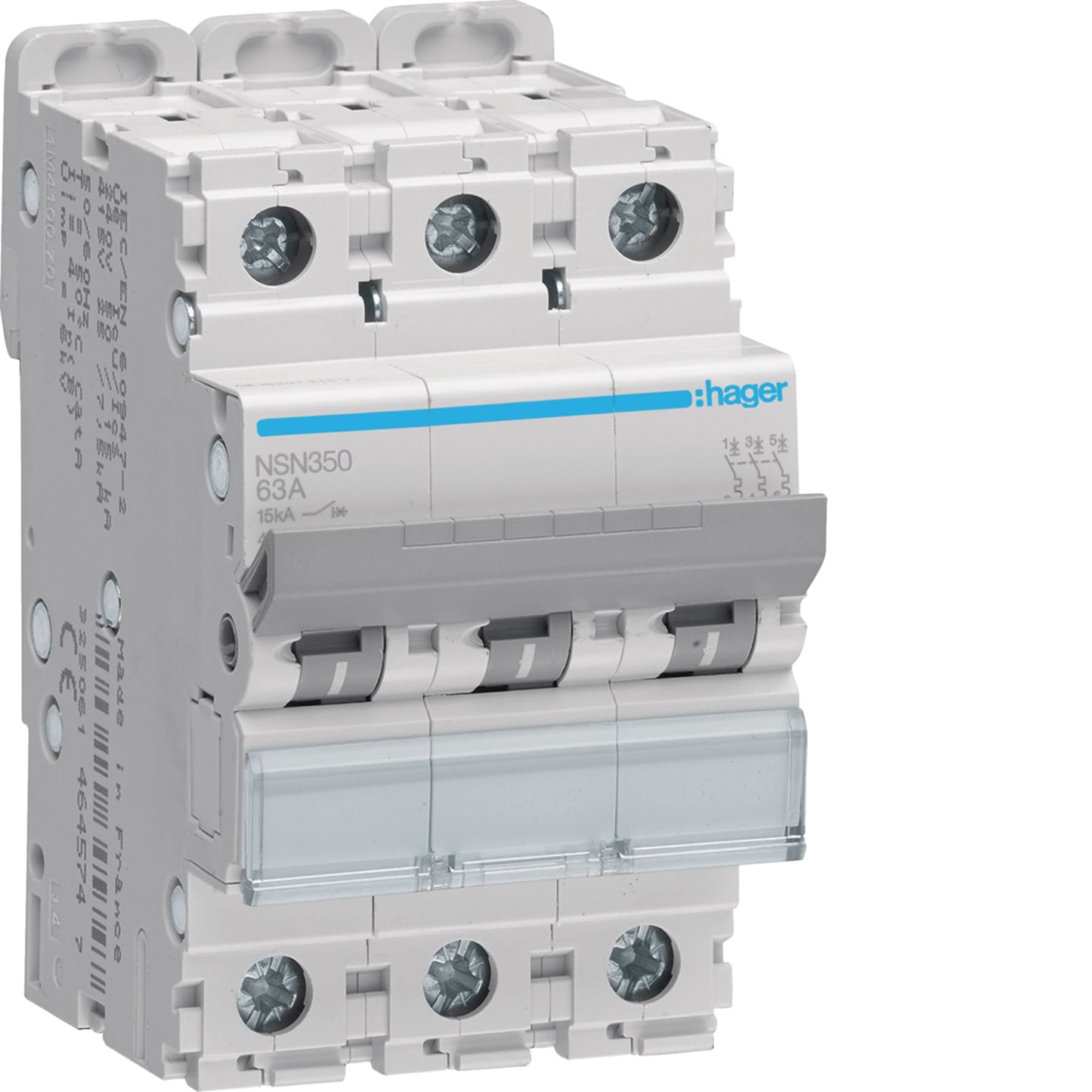 Disjuntor 3P 50A D 25KA 3 Módulos