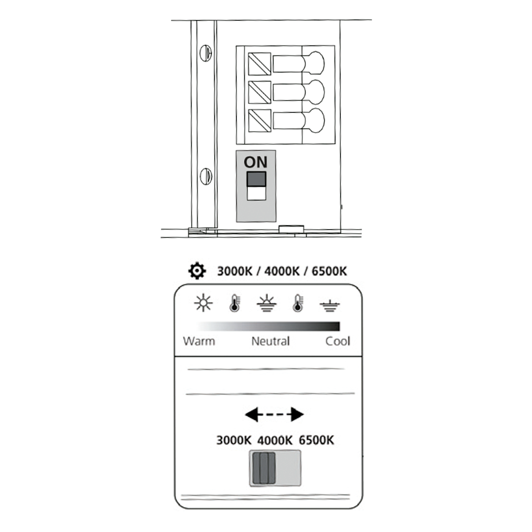 Luminária Start Eco Waterproof IP65 CCT