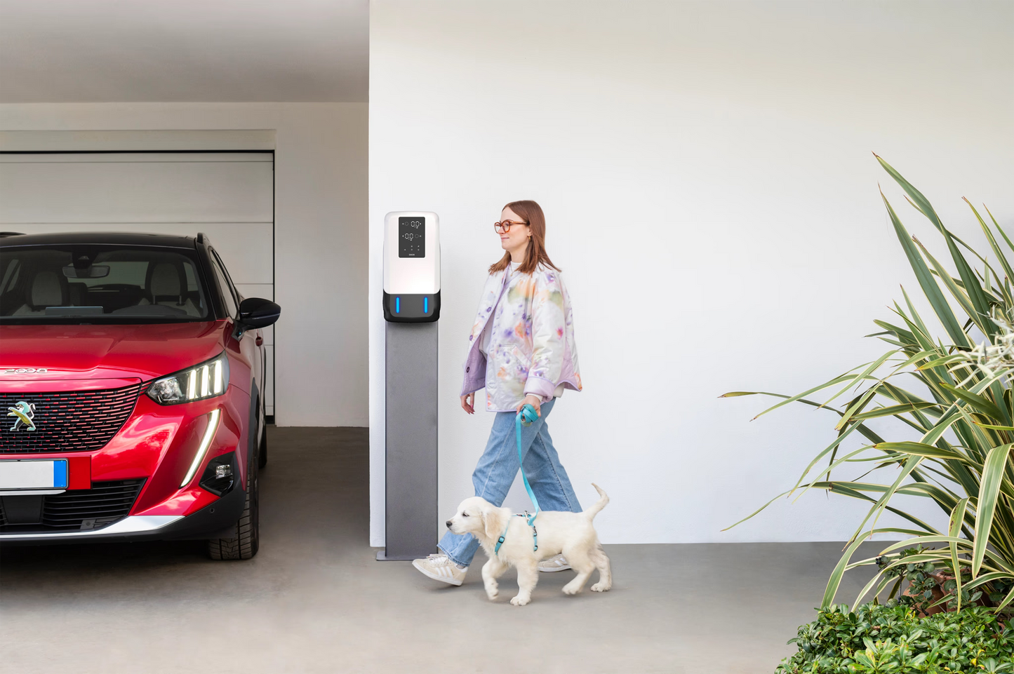 Carregador VE Daze Duo S Trifásico 64A 2x22,2kW