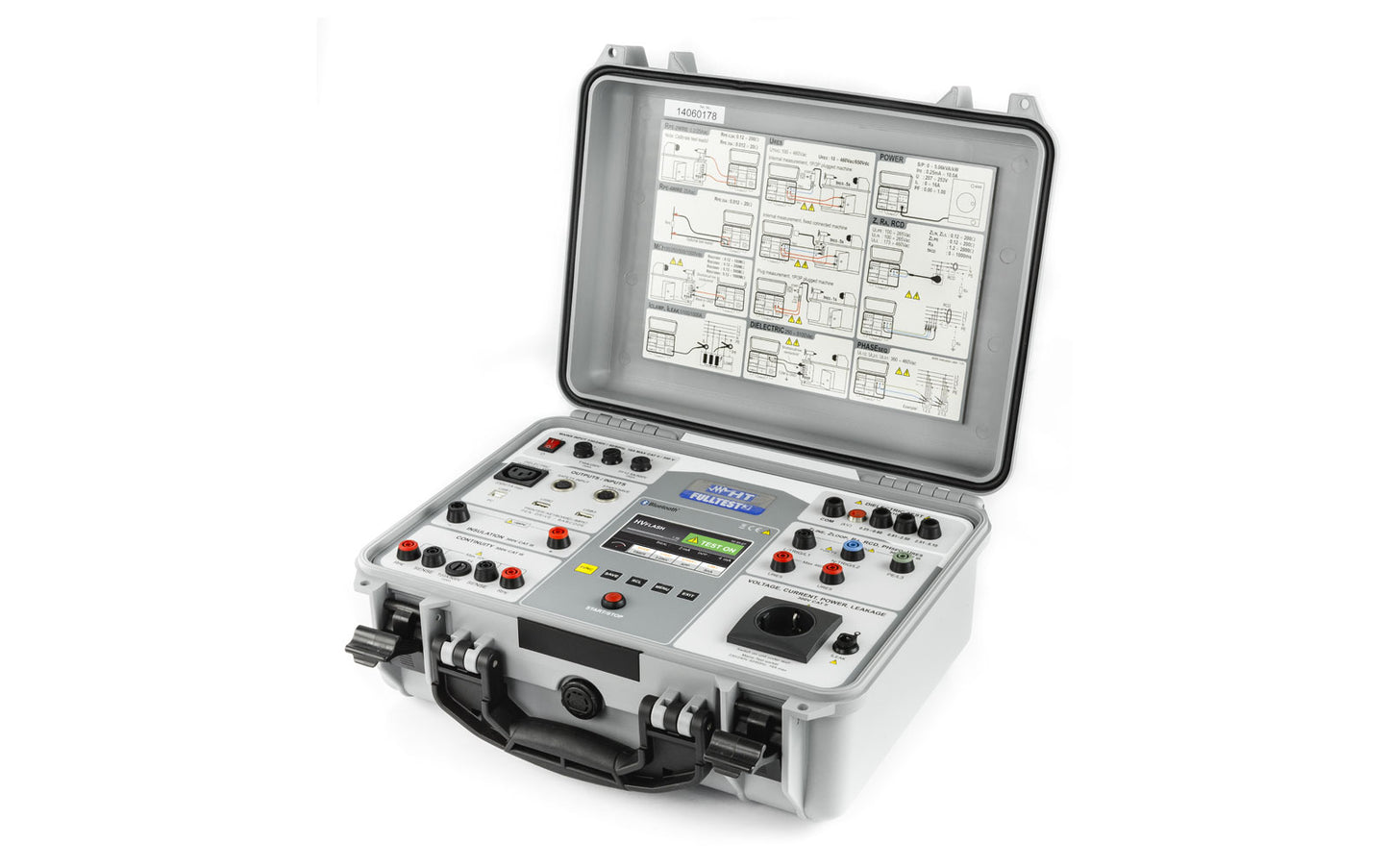 FullTest3 Equipamento Multifunções p/ Verificações de Segurança em Máquinas e Quadros Eléctricos