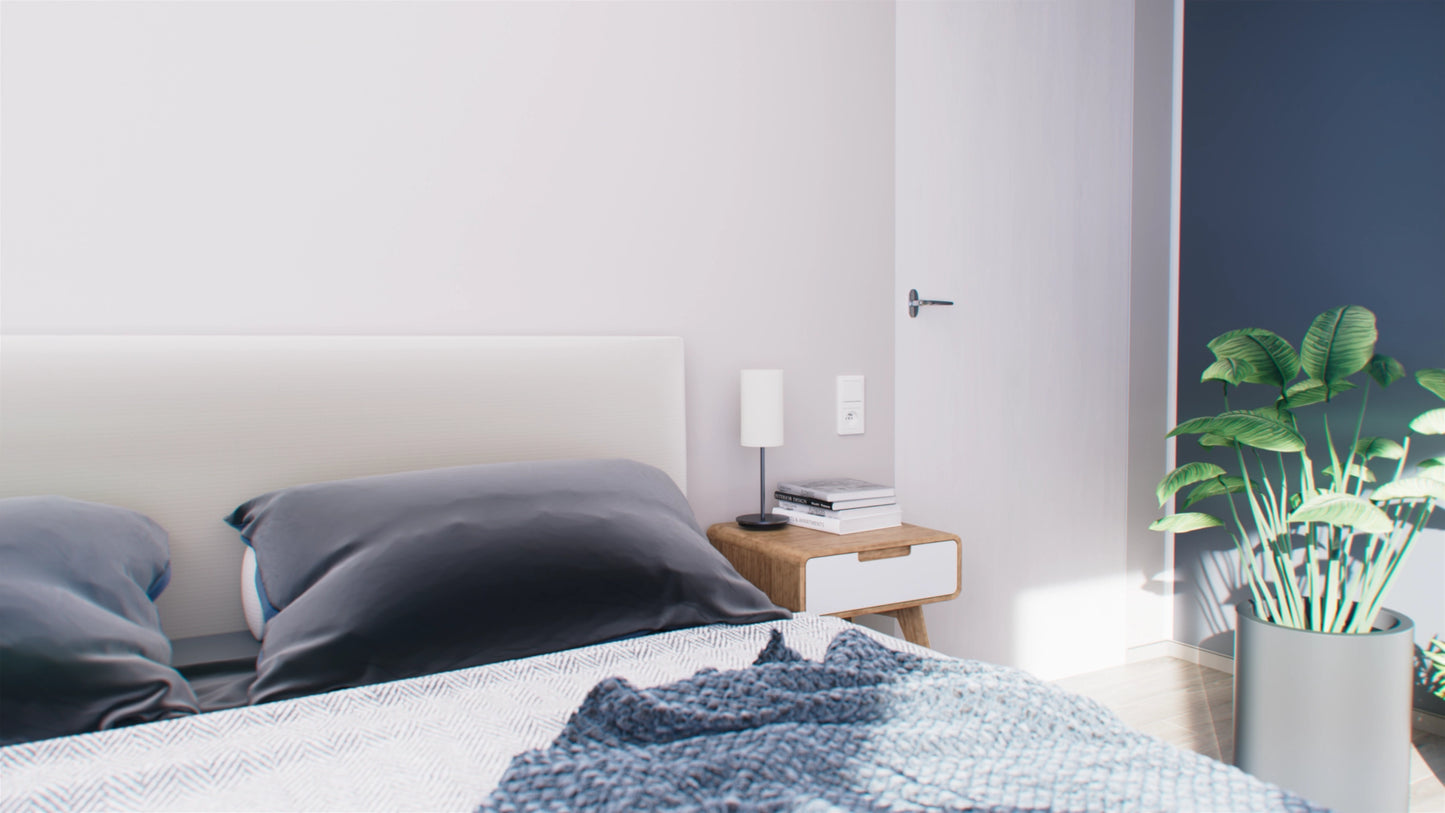 Lumina - Quadro Triplo Vertical Branco