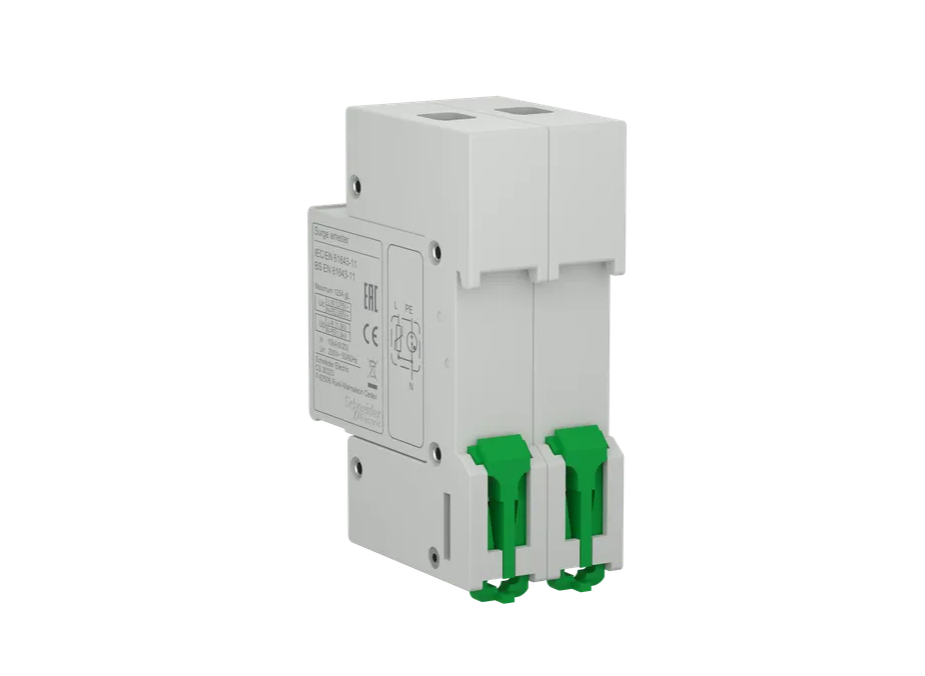 Descarregador de Sobretensões Tipo 2 1P+N 20KA 230V Easy9
