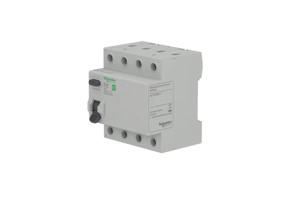 Interruptor Diferencial 4P 25A 30mA Tipo AC 230V Easy9