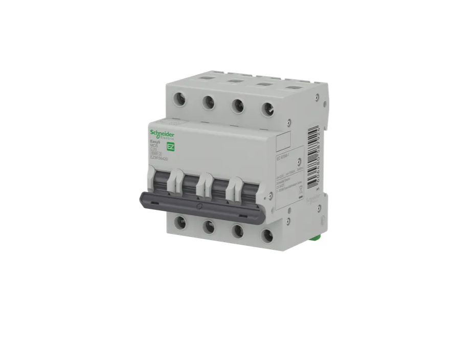 Disjuntor 4P 20A Curva C 6KA 230V Easy9