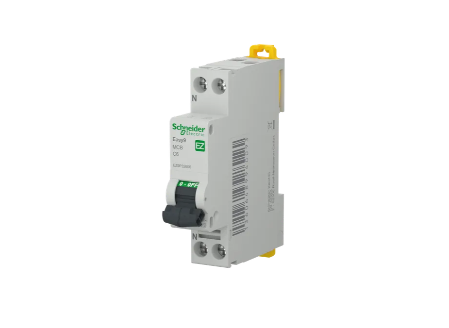 Disjuntor 1P+N 6A Curva C 4,5KA 230V Easy9