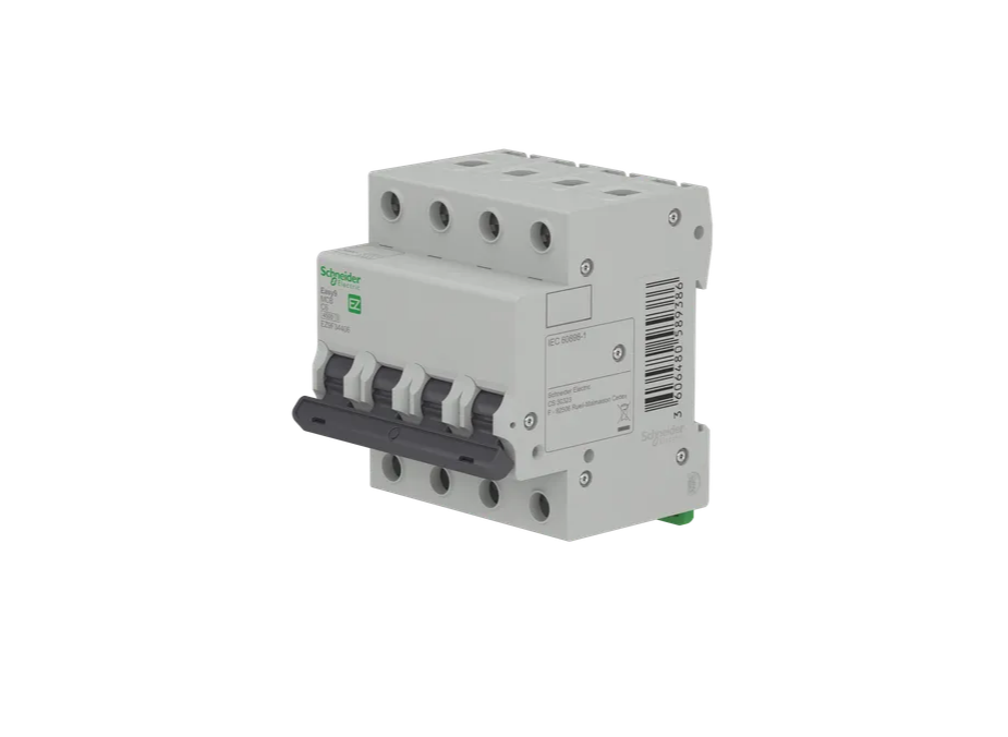 Disjuntor 4P 6A Curva C 4,5KA 230V Easy9