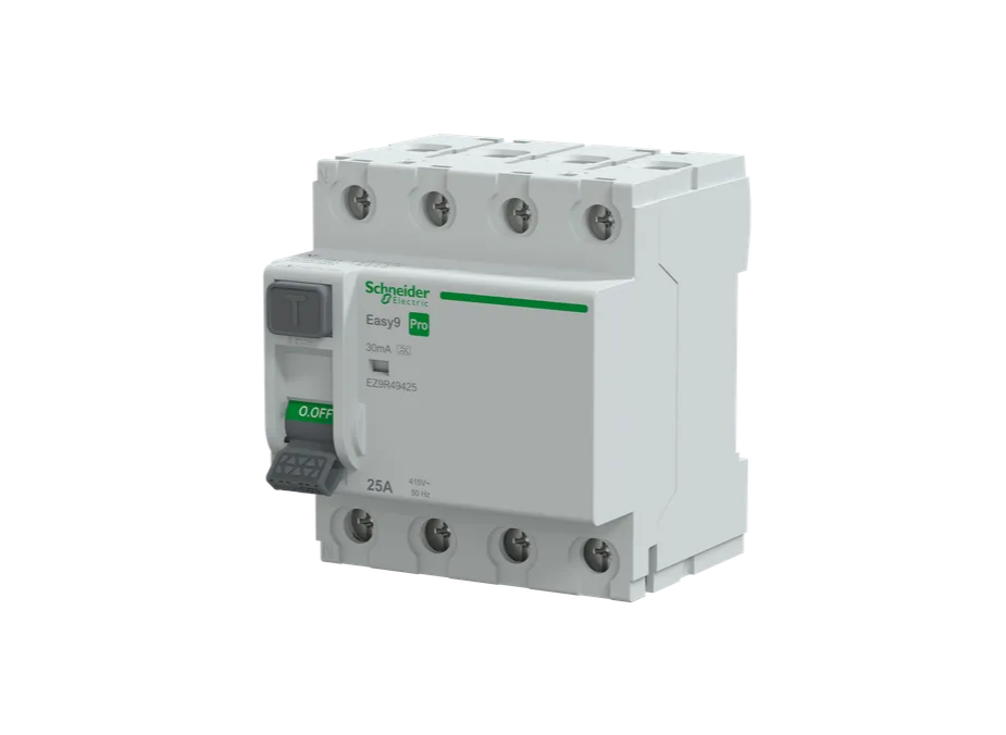 Interruptor Diferencial 4P 25A 30mA Tipo A 230V Easy9