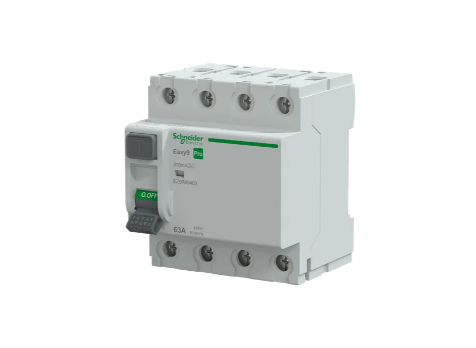 Interruptor Diferencial 4P 63A 300mA Tipo A 230V Easy9