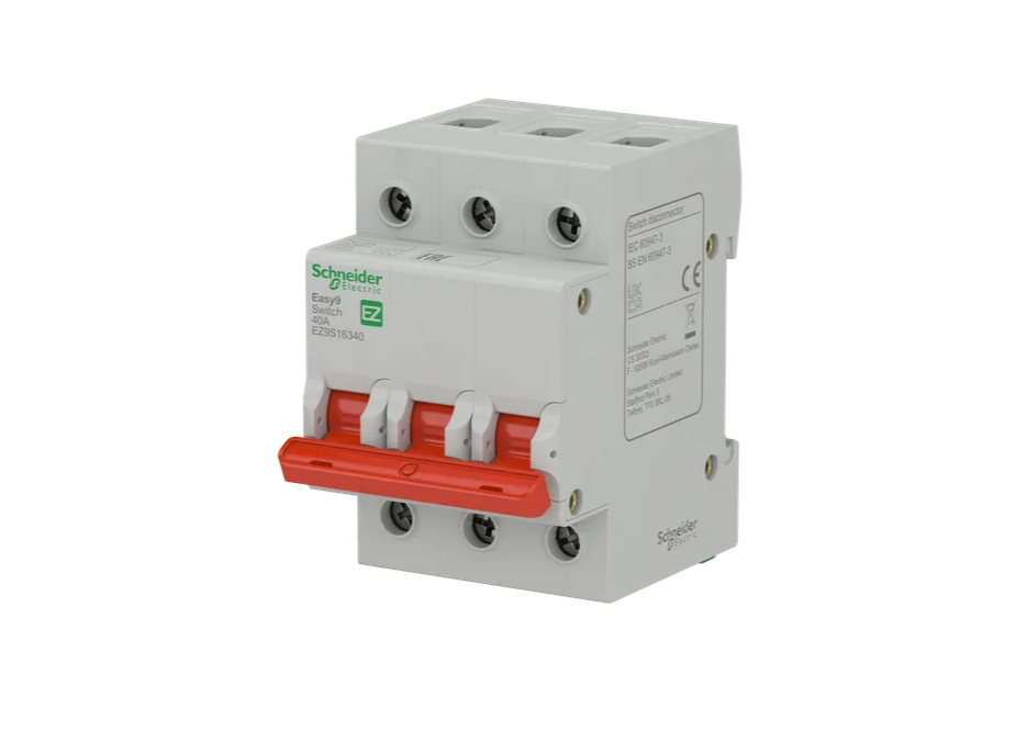 Interruptor Modular 3P 40A 400V Easy9
