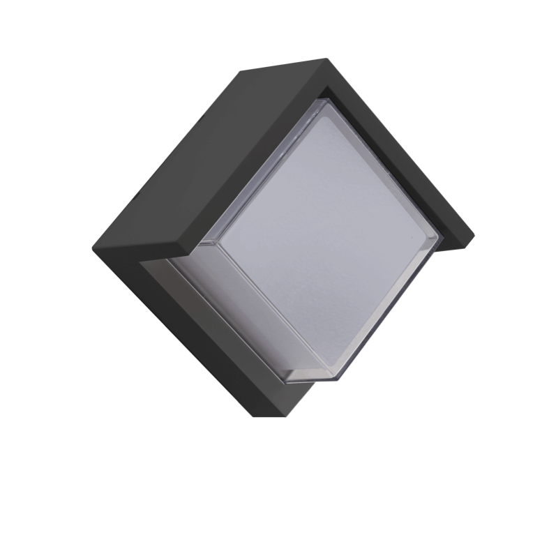 Pura PACGR | Candeeiro de Parede&Tecto LED 10W 920lm Antracite (3000K/4000K)